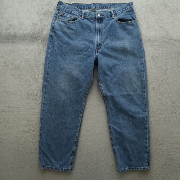 Levi's Other - Levi's 550 Jeans Mens Size 40x30 (38x30 Actual) Blue Relaxed Tapered Denim